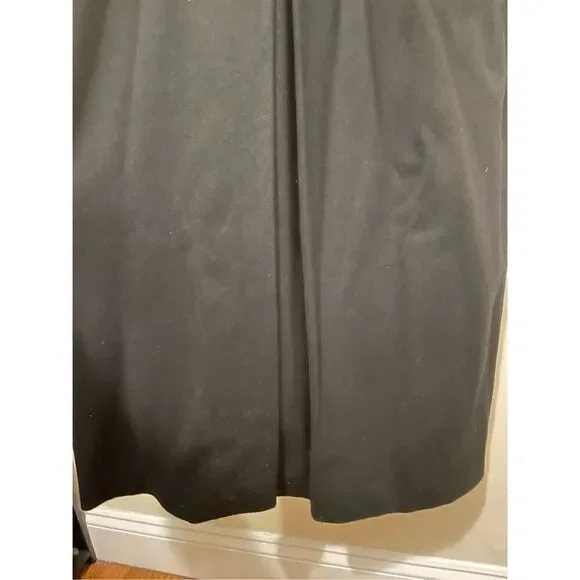 Vintage Dale 2 dress in for Harlan winter black over coat double breasted size 6 - Picture 4 of 9